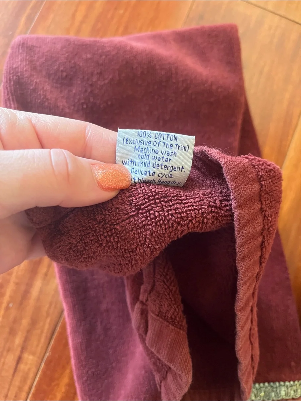 N/A soft burgundy
